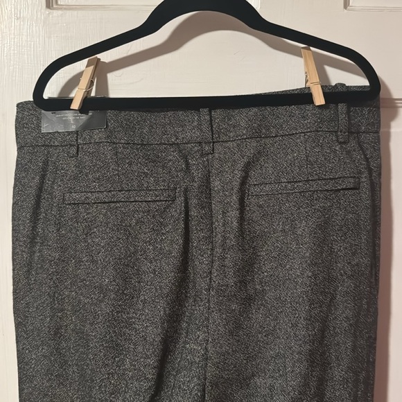 Ann Taylor NWT Modern Fit Gray Women's Trouser Pant Size 10 Zipper Back Pocket - Picture 8 of 12